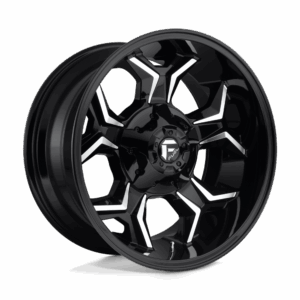 Fuel 1PC FC606 AVENGER GLOSS BLACK MILLED - 5X5.5/150