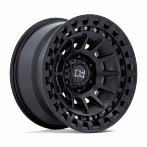 Black Rhino Hard Alloys BR009 BARRAGE MATTE BLACK - 5X5.0