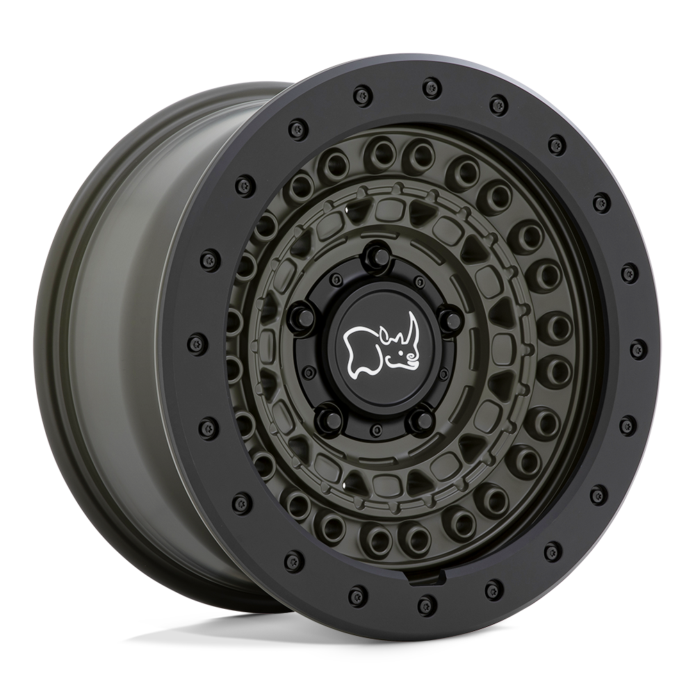 Black Rhino Hard Alloys BRBCD BARRICADE OLIVE DRAB GREEN WITH BLACK ROCK GUARD - 6X5.5