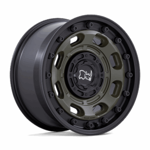 Black Rhino Hard Alloys BR007 ATLAS OLIVE DRAB GREEN WITH BLACK LIP - 5X5.0/5.5
