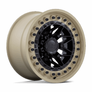 Black Rhino Hard Alloys BR008 ALPHA MATTE BLACK WITH SAND LIP - 5X5.0