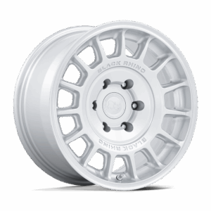 Black Rhino Hard Alloys BR015 VOLL HYPER SILVER - 6X135