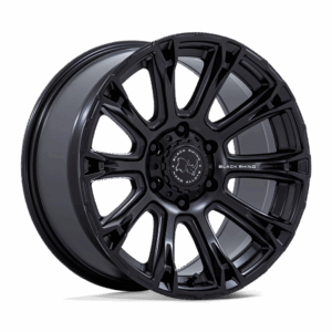 Black Rhino Hard Alloys BR020 DIAMONDBACK MATTE BLACK - 5X5.0