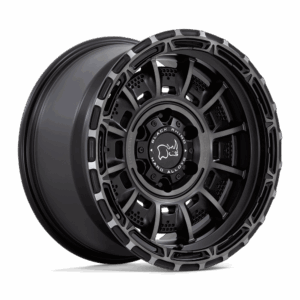 Black Rhino Hard Alloys BR002 LEGION MATTE BLACK GRAY TINT - 5X5.0
