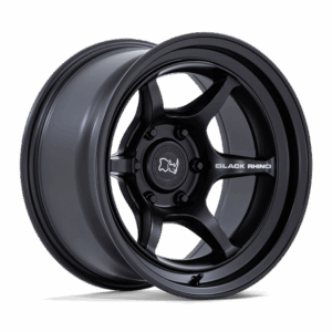Black Rhino Hard Alloys BR011 SHOGUN MATTE BLACK - 6X5.5