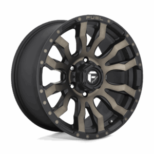 Fuel 1PC FC674 BLITZ MATTE BLACK DOUBLE DARK TINT - 8X6.5