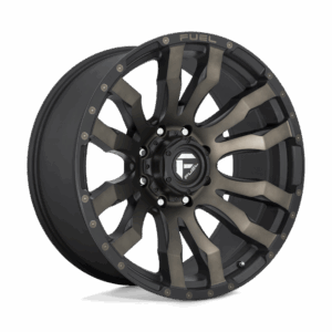 Fuel 1PC FC674 BLITZ MATTE BLACK DOUBLE DARK TINT - 6X5.5