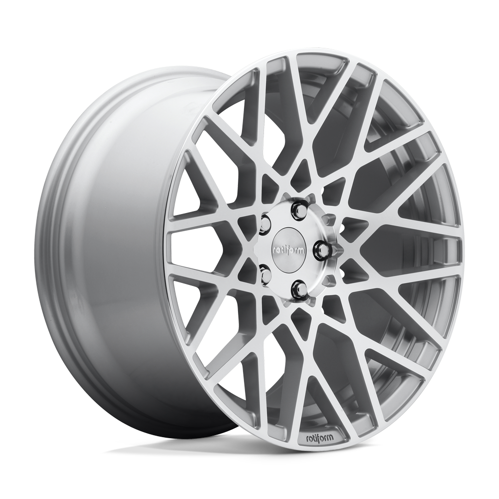 Rotiform RC110 BLQ GLOSS SILVER MACHINED - 5X112