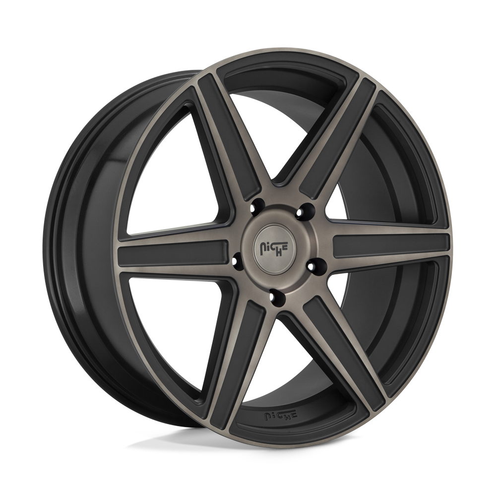 Niche 1PC NC236 CARINA MATTE MACHINED DOUBLE DARK TINT - 5X150