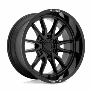 Fuel 1PC FC760 CLASH GLOSS BLACK - 6X135
