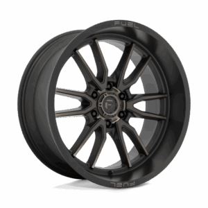 Fuel 1PC FC762 CLASH MATTE BLACK DOUBLE DARK TINT - 6X5.5