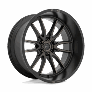 Fuel 1PC FC762 CLASH MATTE BLACK DOUBLE DARK TINT - 6X5.5