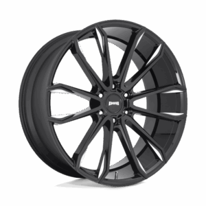 DUB 1PC DC252 CLOUT GLOSS BLACK MILLED - 6X5.5