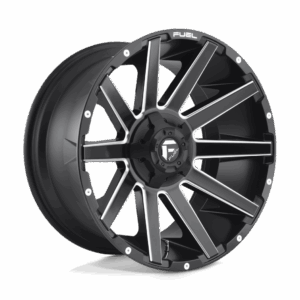 Fuel 1PC FC616 CONTRA MATTE BLACK MILLED - 6X135/5.5