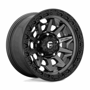 Fuel 1PC FC716 COVERT MATTE GUN METAL BLACK BEAD RING - 5X5.0