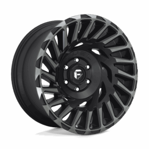 Fuel 1PC FC683 CYCLONE MATTE MACHINED DOUBLE DARK TINT - 6X5.5