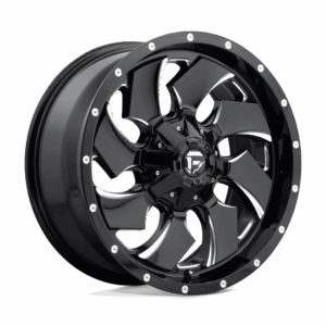 Fuel 1PC FC574 CLEAVER GLOSS BLACK MILLED - 6X135/5.5