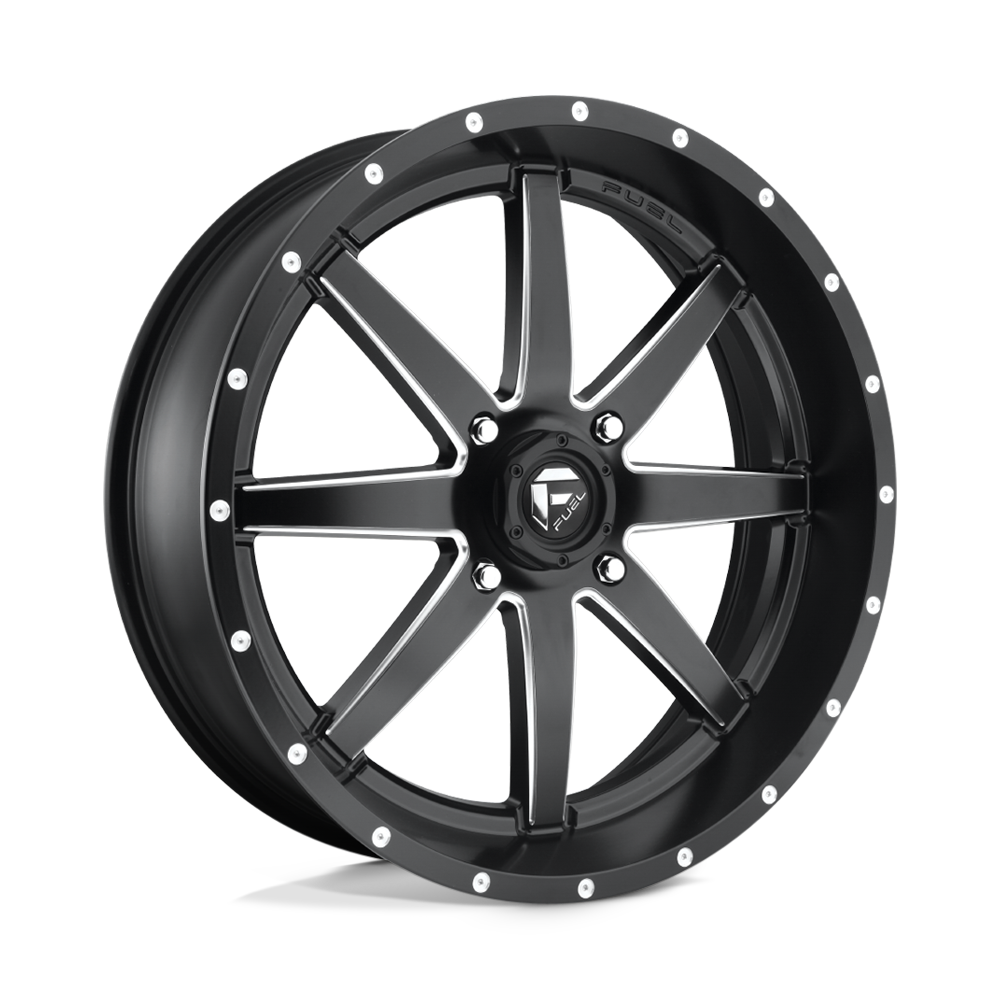 Fuel UTV FV538 MAVERICK UTV MATTE BLACK MILLED - 4X137