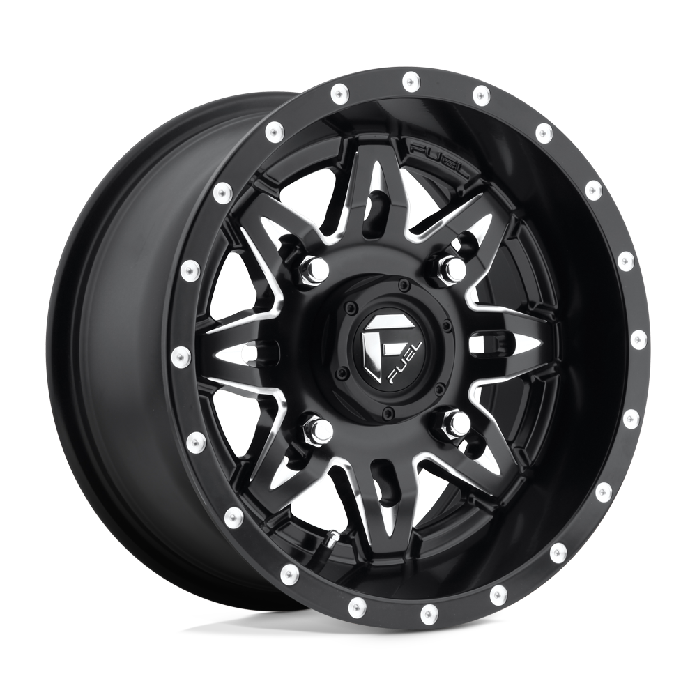 Fuel UTV FV567 LETHAL UTV MATTE BLACK MILLED - 4X156