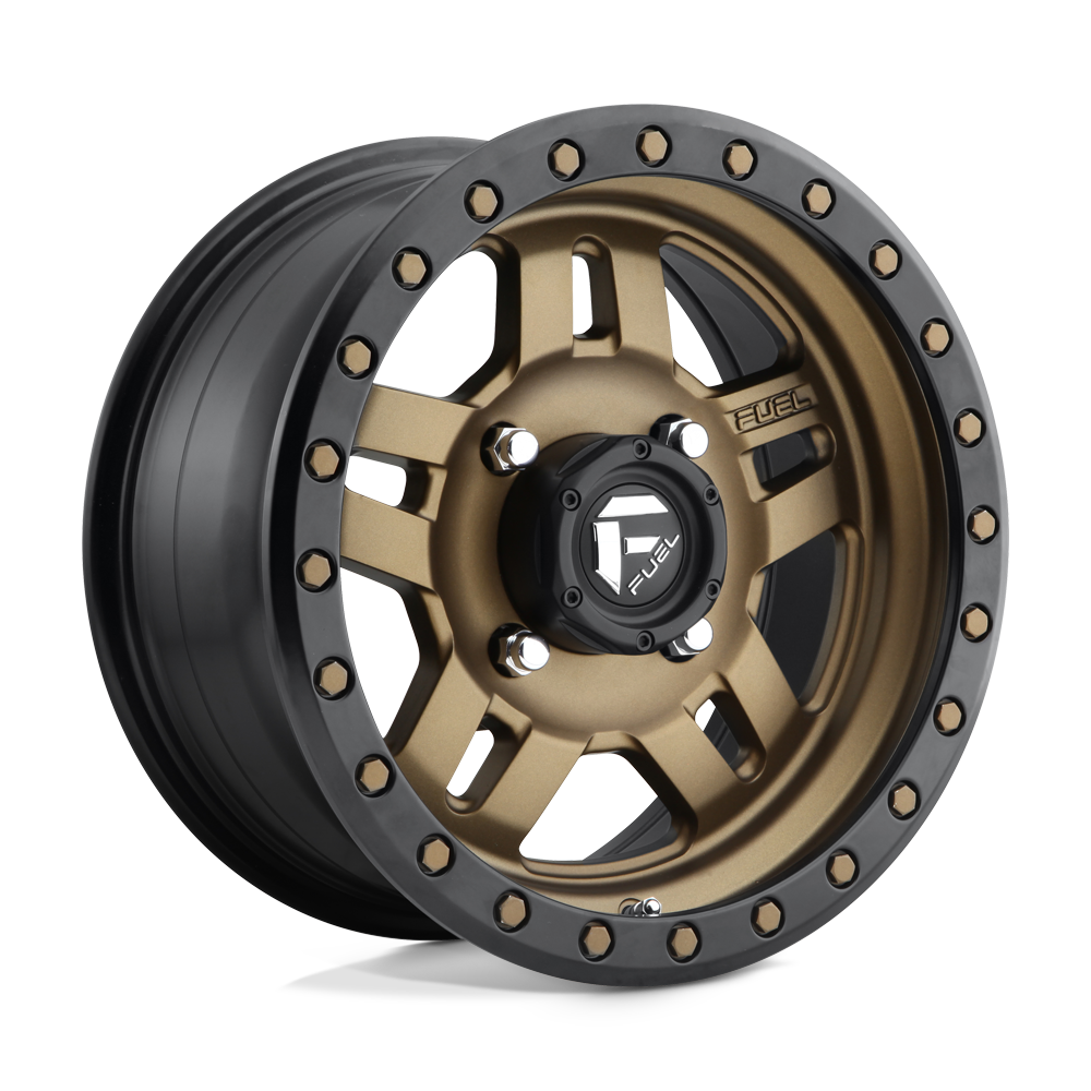 Fuel UTV FV583 ANZA UTV MATTE BRONZE BLACK BEAD RING - 4X156