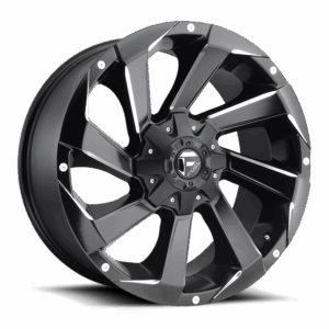 Fuel 1PC FC592 RAZOR MATTE BLACK MILLED - 5X5.5/150