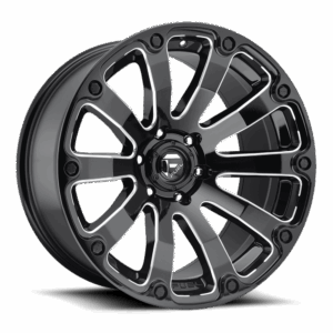 Fuel 1PC FC598 DIESEL GLOSS BLACK MILLED - 6X135