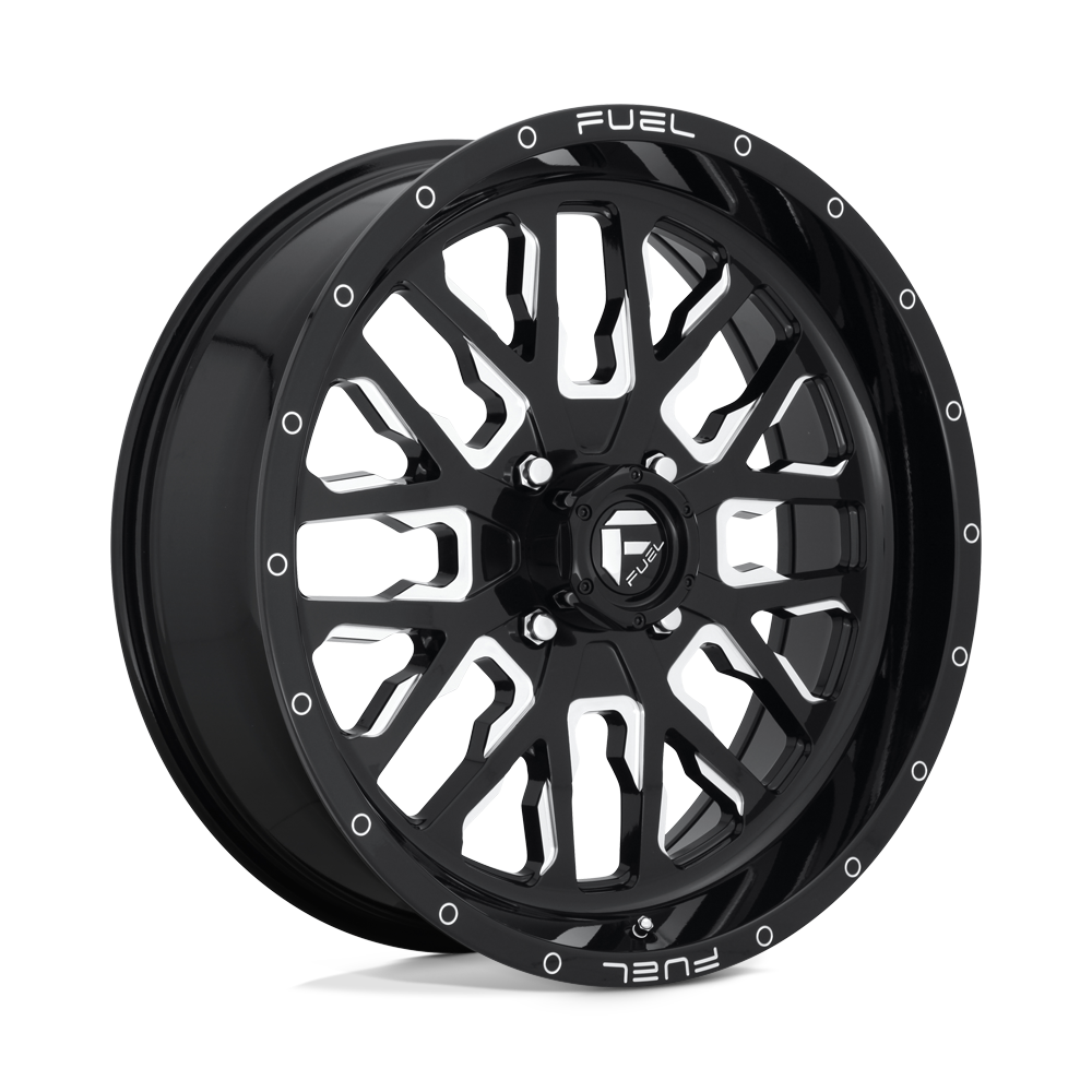 Fuel UTV FV611 STROKE UTV GLOSS BLACK MILLED - 4X137