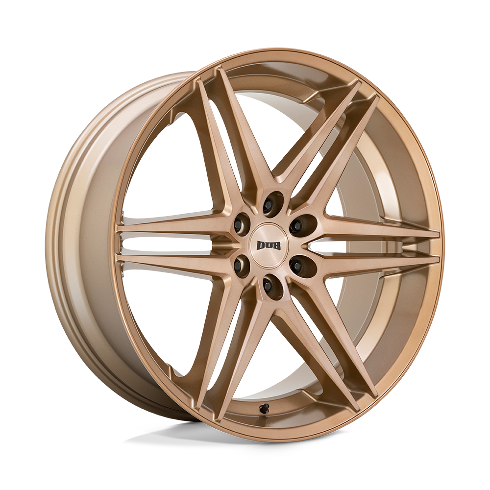 DUB 1PC DC266 DIRTY DOG PLATINUM BRONZE - 6X135