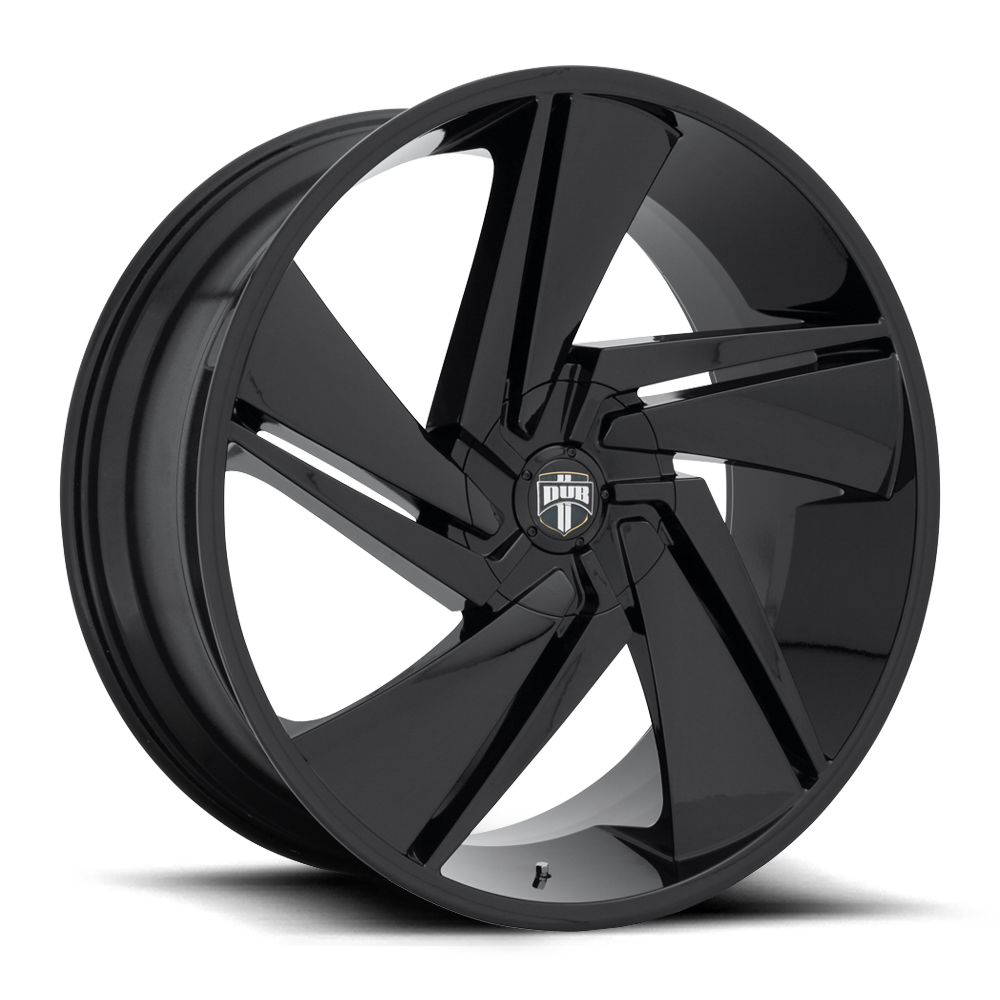DUB 1PC DC247 FADE GLOSS BLACK - BLANK