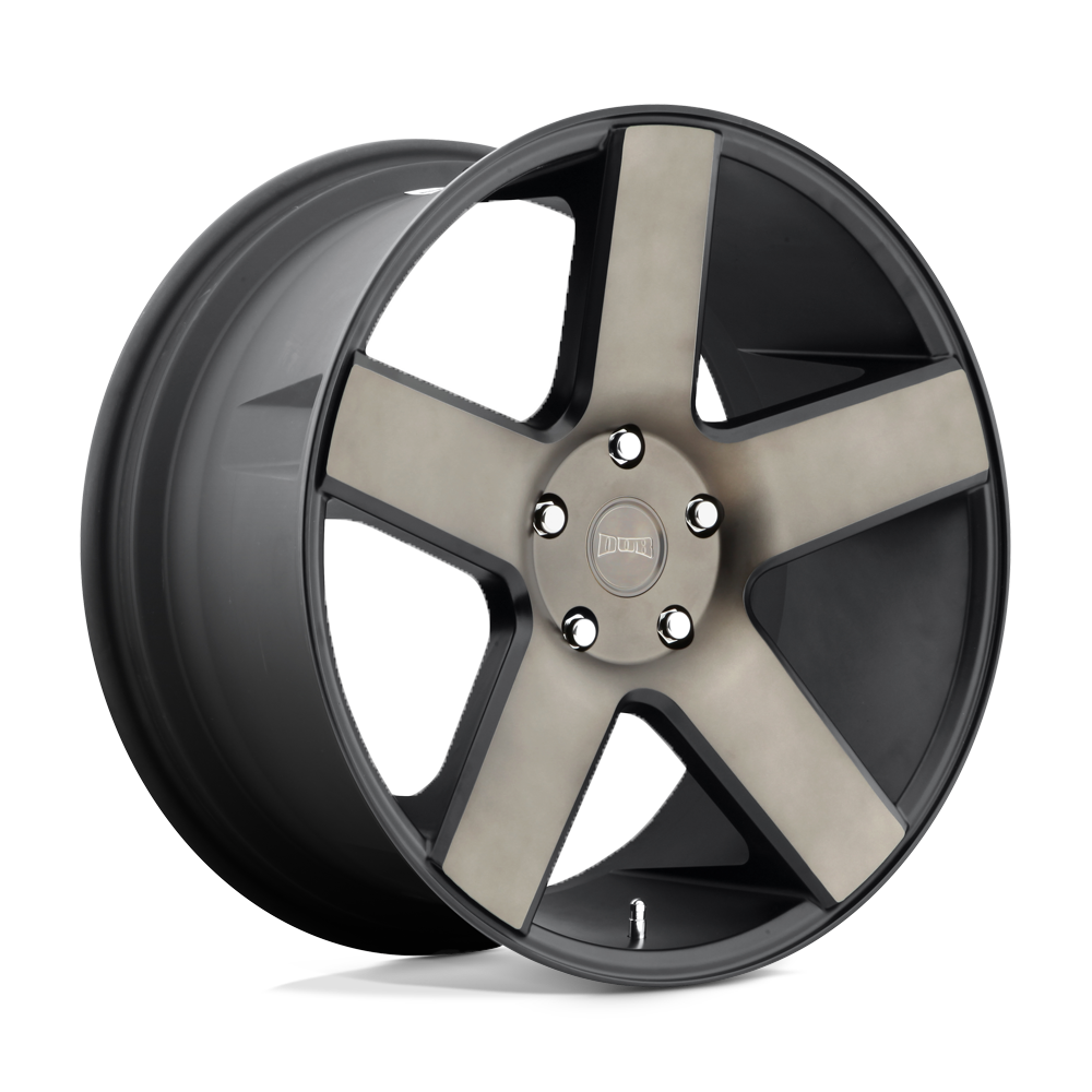 DUB 1PC DC116 BALLER MATTE BLACK DOUBLE DARK TINT - 6X5.5