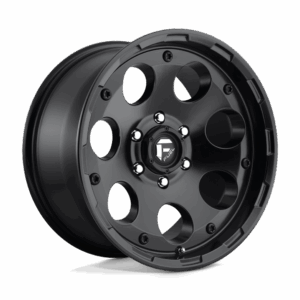 Fuel 1PC FC608 ENDURO MATTE BLACK - 5X5.0