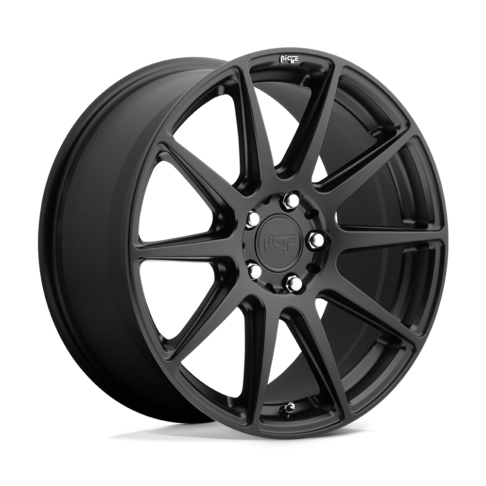 Niche 1PC NC147 ESSEN MATTE BLACK - 5X120