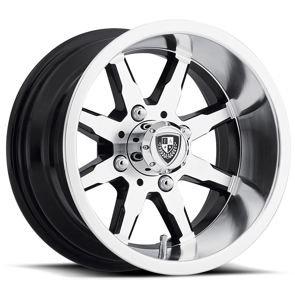 Fairway Alloys FA142 SHIFT UTV MACHINED GLOSS BLACK - 4X4.0