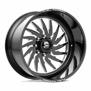 Fuel Forged FF110 FF110 GLOSS BLACK MILLED - 8X170