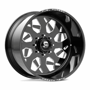 Fuel Forged FF111 FF111 GLOSS BLACK MILLED - 5X5.5