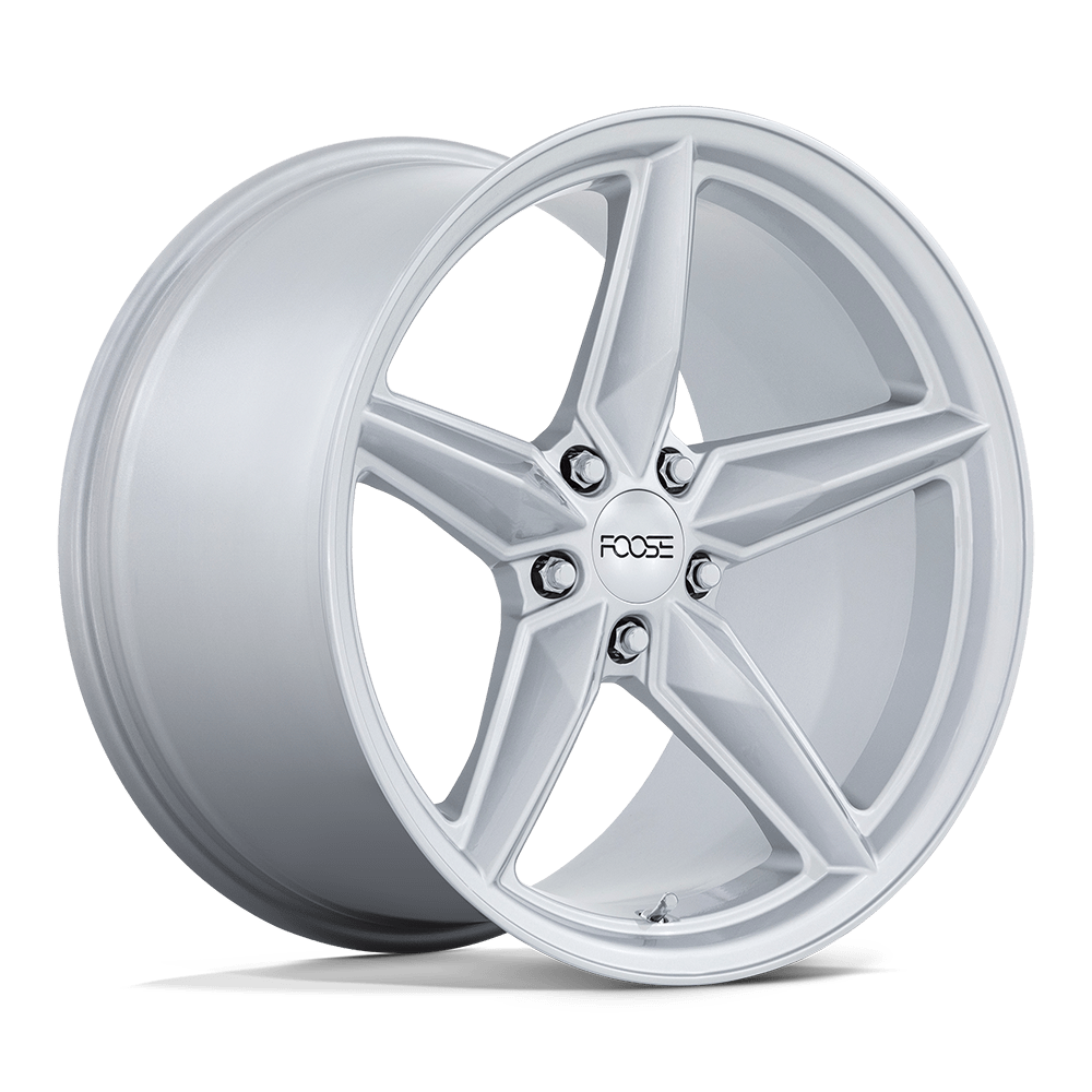 Foose 1PC OC174 CF8 GLOSS SILVER - 5X120