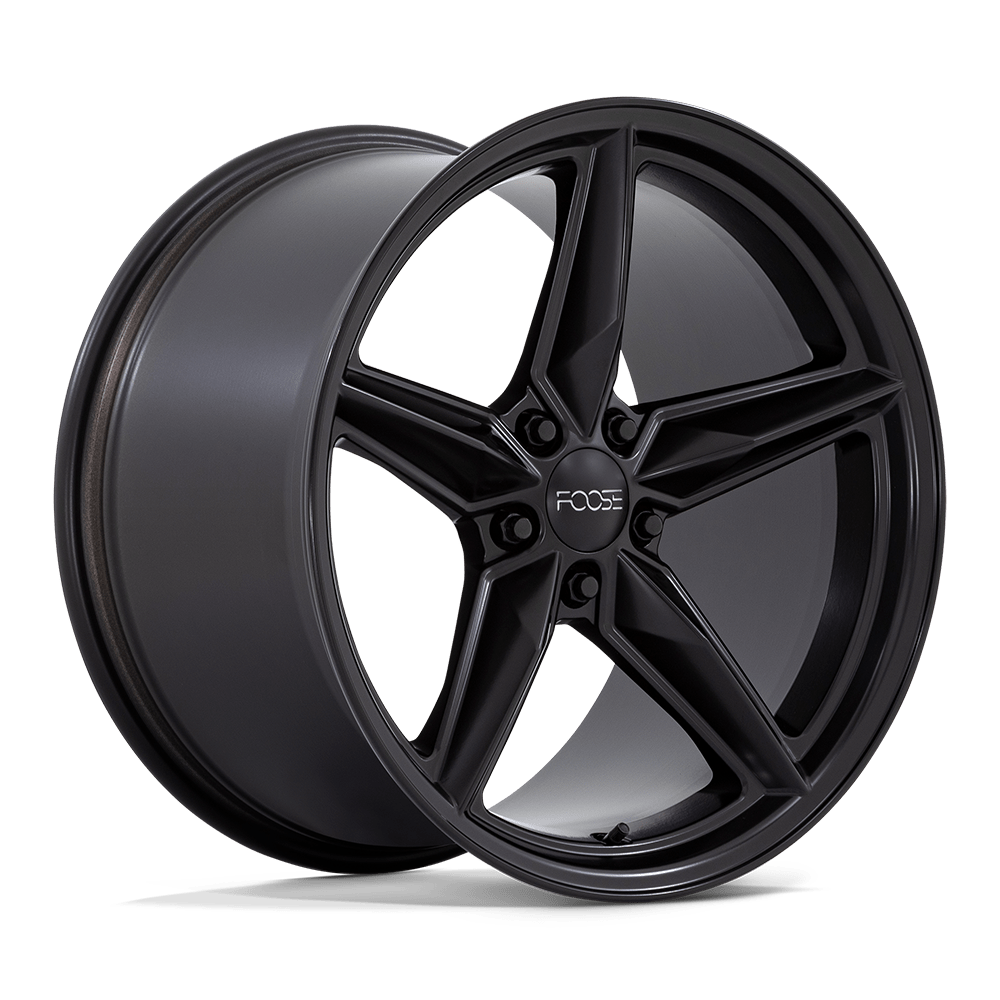 Foose 1PC OC175 CF8 MATTE BLACK - 5X4.5