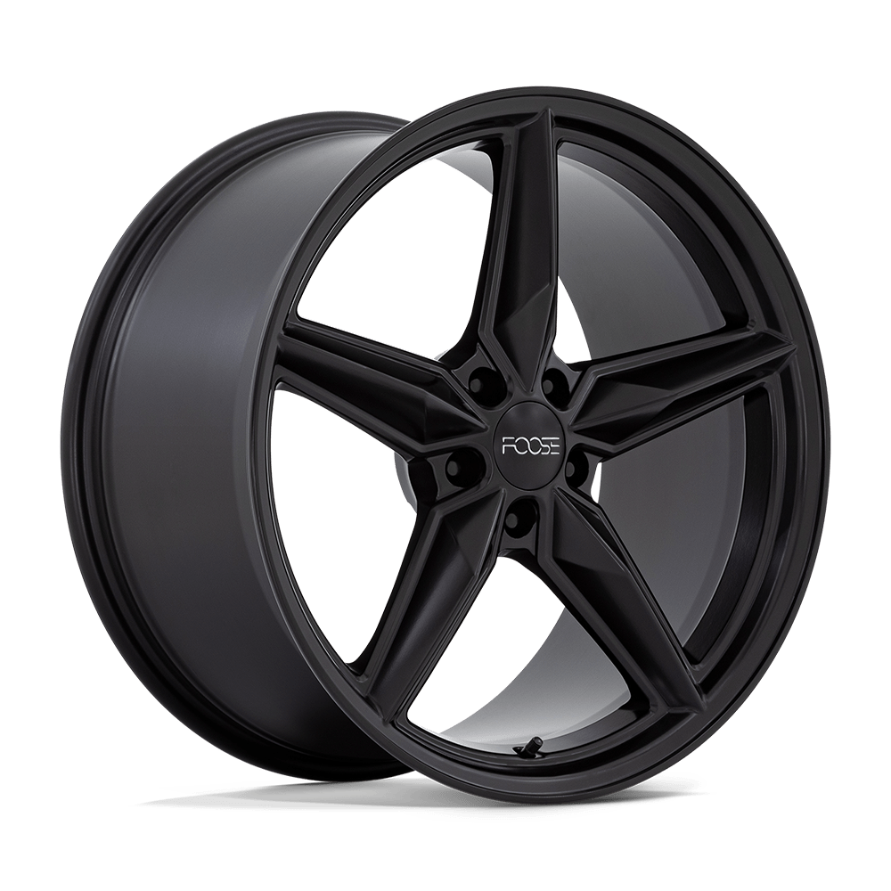 Foose 1PC OC175 CF8 MATTE BLACK - 5X4.5
