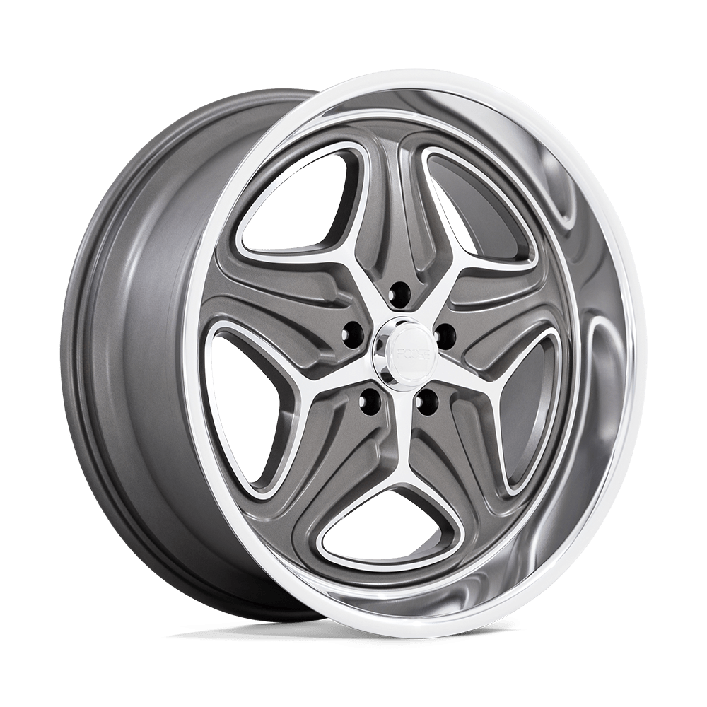Foose 1PC OC172 MERLOT ANTHRACITE MACHINED - 5X4.75