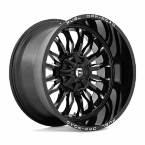 Fuel 1PC FC795 ARC GLOSS BLACK MILLED - 5X5.5/150