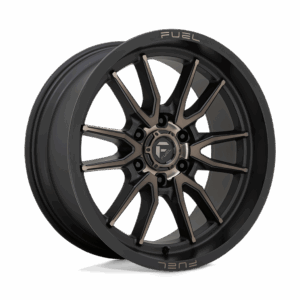 Fuel 1PC FC762 CLASH MATTE BLACK DOUBLE DARK TINT - 6X135