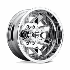 Fuel 1PC FC536 MAVERICK DUALLY CHROME PLATED - 8X6.5