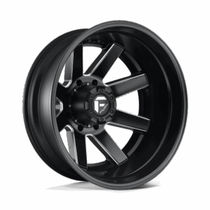 Fuel 1PC FC538 MAVERICK MATTE BLACK MILLED - 8X200