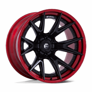 Fuel 1PC FC402 CATALYST MATTE BLACK WITH CANDY RED LIP - 6X5.5