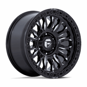 Fuel 1PC FC857 RINCON GLOSS BLACK MILLED - 5X5.0