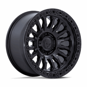 Fuel 1PC FC857 RINCON MATTE BLACK WITH GLOSS BLACK LIP - 5X5.0