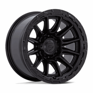 Fuel 1PC FC866 PISTON BLACKOUT W/ GLOSS BLACK LIP - 6X5.5
