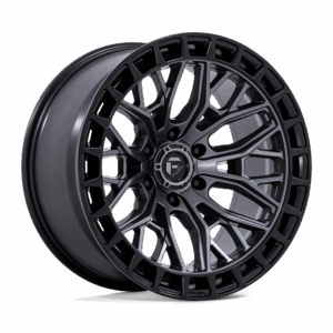 Fuel 1PC FC869 SIGMA MATTE GUNMETAL W/ MATTE BLACK LIP - 6X5.5