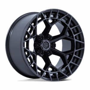 Fuel 1PC FC873 CHARGER GLOSS BLACK BRUSHED FACE DARK TINT - 6X135