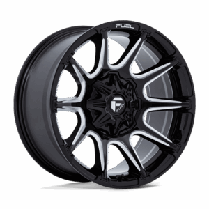 Fuel 1PC FC880 SUPER C GLOSS BLACK MILLED - BLANK